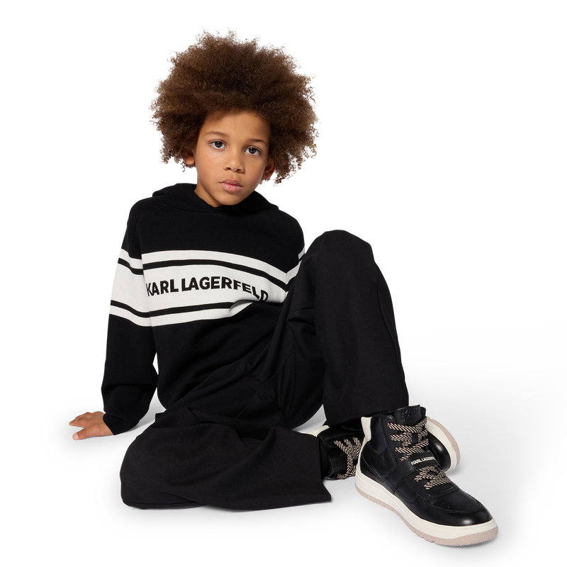 Pull &agrave; capuche KARL LAGERFELD KIDS 
                        GARCON