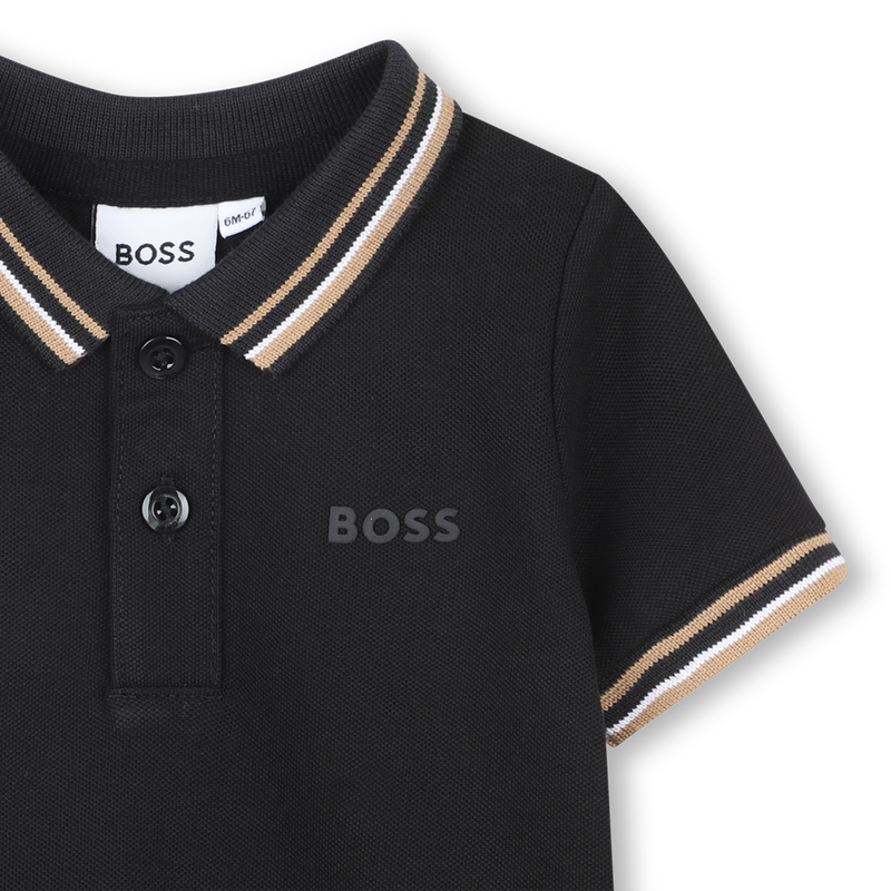 Polo à manches courtes BOSS 
                    GARCON