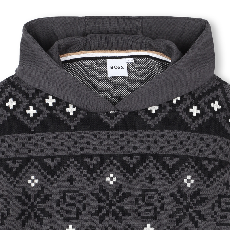 Pull &agrave; capuche BOSS 
                        GARCON