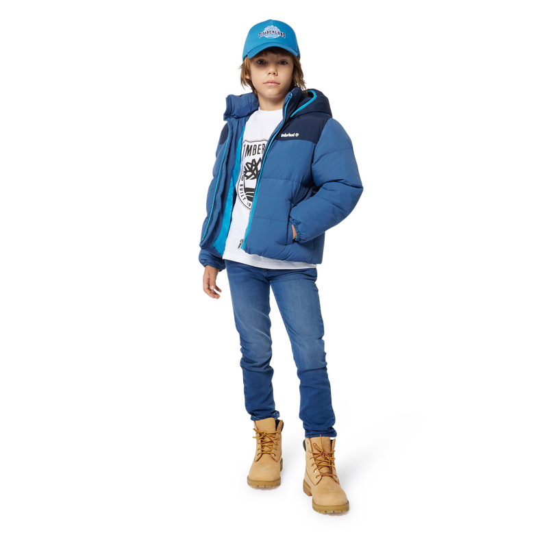 Doudoune déperlante à sigle TIMBERLAND 
                    GARCON