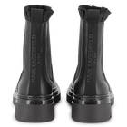 Bottine Chelsea en cuir de vachette KARL LAGERFELD KIDS 
                    FILLE