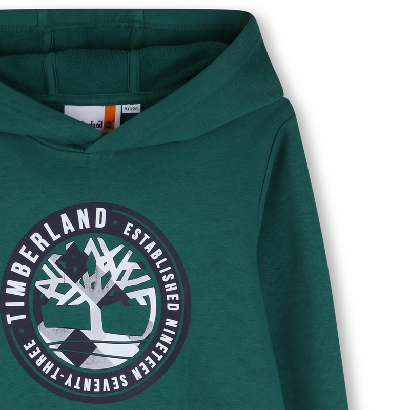 SWEAT A CAPUCHE TIMBERLAND 
                        GARCON