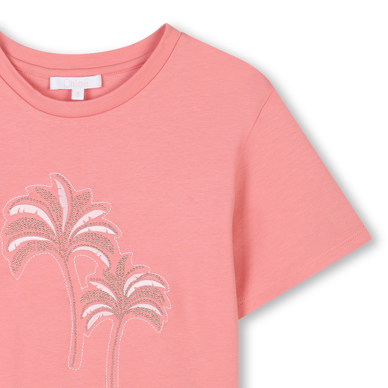 T-shirt avec palmiers CHLOE 
                    FILLE