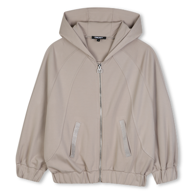Cardigan &agrave; capuche DKNY FILLE