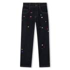 Pantalon en denim brut MARC JACOBS 
                    FILLE
