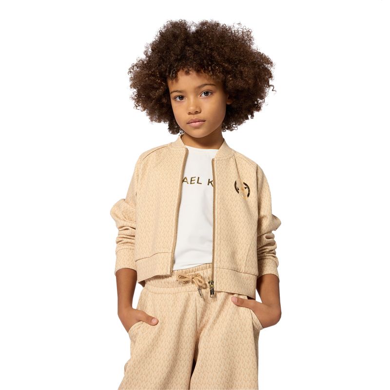 Cardigan en double jersey MICHAEL KORS 
                        FILLE
