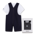 Ensemble salopette et tee-shirt TIMBERLAND 
                    GARCON