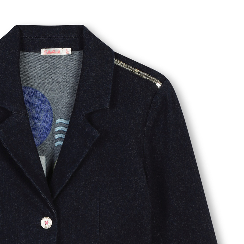 Veste en jean brodée au dos BILLIEBLUSH 
                    FILLE