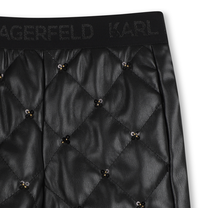 Bermuda avec strass KARL LAGERFELD KIDS 
                        FILLE