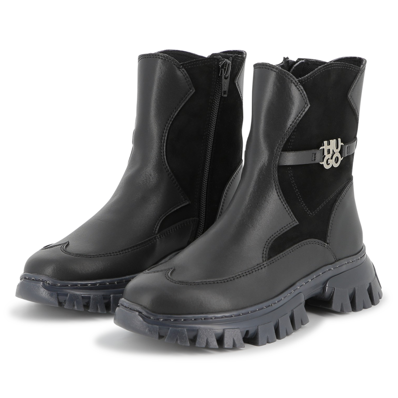 Bottines avec fermeture zip Hugo 
                    FILLE