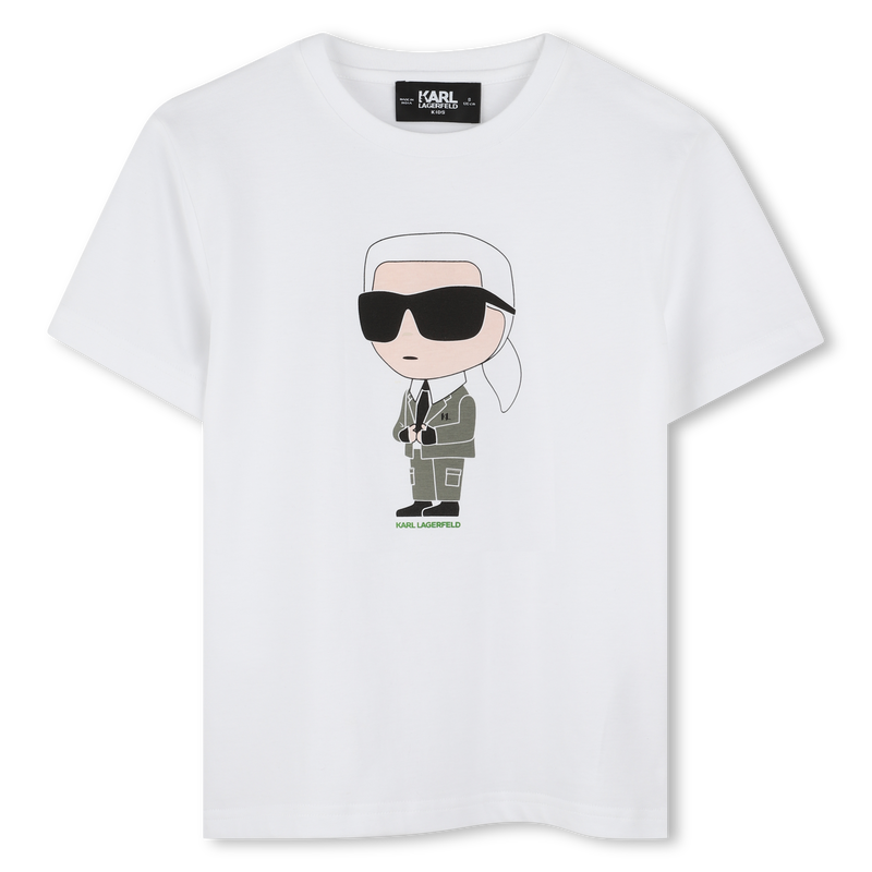 T-shirt &agrave; manches courtes KARL LAGERFELD KIDS 
                        GARCON