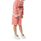 Bermuda en coton ray&eacute; KENZO KIDS 
                    GARCON