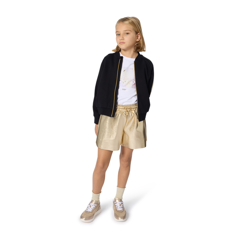 Short en simili doré BOSS 
                    FILLE