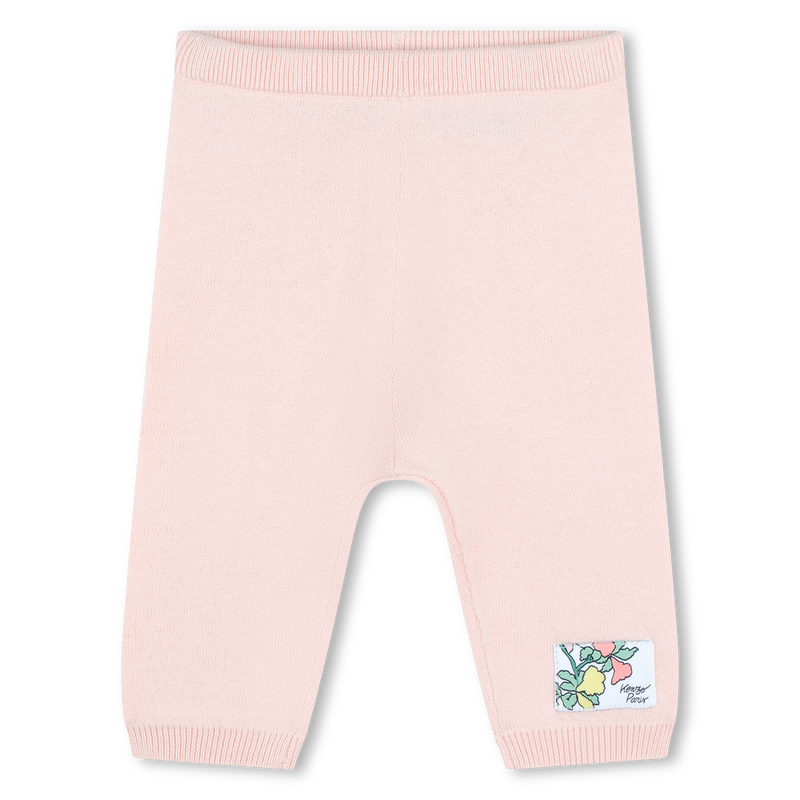 Pull et pantalon en coton KENZO KIDS 
                    FILLE