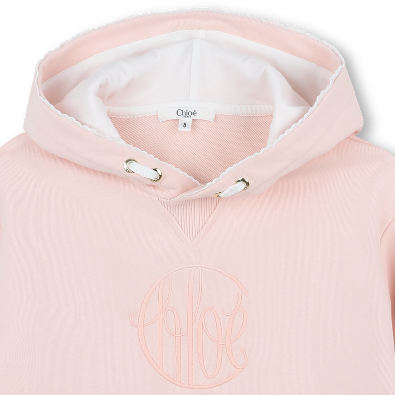 Sweat-shirt court à capuche CHLOE 
                    FILLE