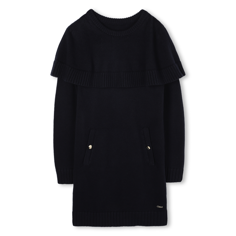 Robe cape en tricot CHLOE 
                    FILLE