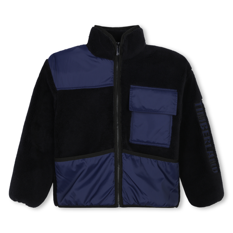 Cardigan zippé bimatière TIMBERLAND 
                    GARCON