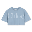 Tee-shirt manches courtes, BLEU GRISE, hi-res
