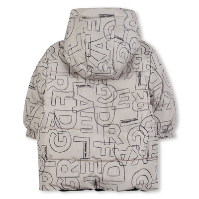 Doudoune réversible à capuche KARL LAGERFELD KIDS GARCON