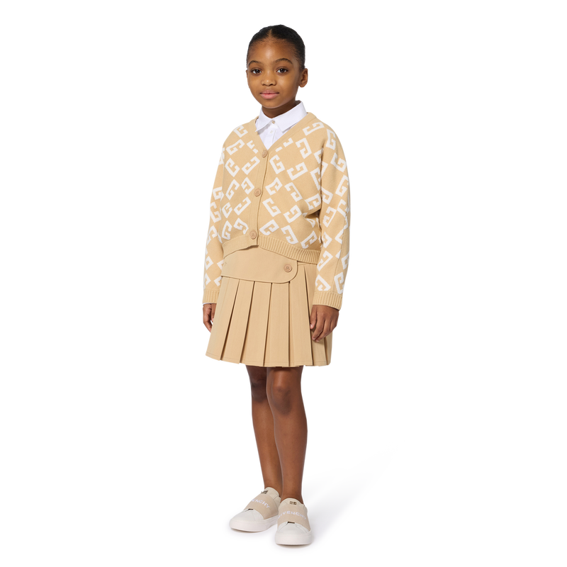 Jupe pliss&eacute;e GIVENCHY 
                        FILLE