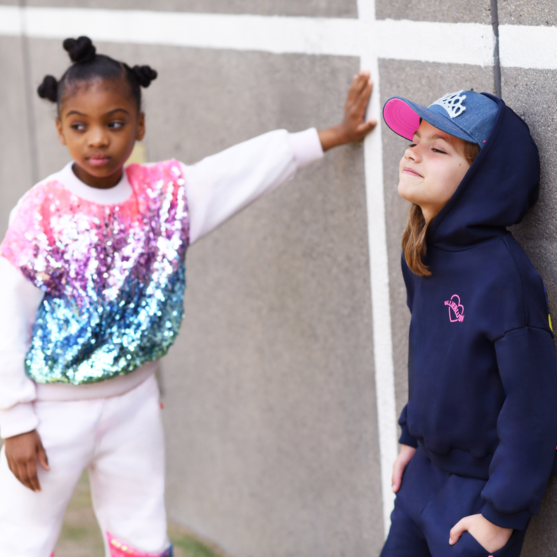 Sweat-shirt à capuche BILLIEBLUSH 
                    FILLE