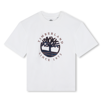 T-shirt sigle &agrave; manches courtes TIMBERLAND GARCON