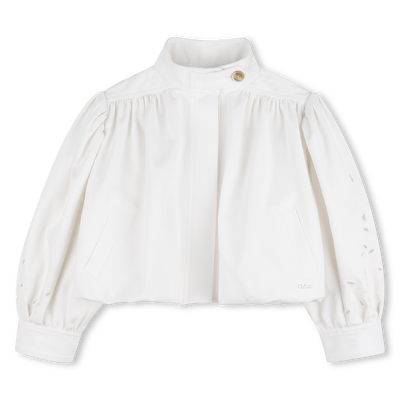 VESTE BRODERIES FLORALES CHLOE FILLE