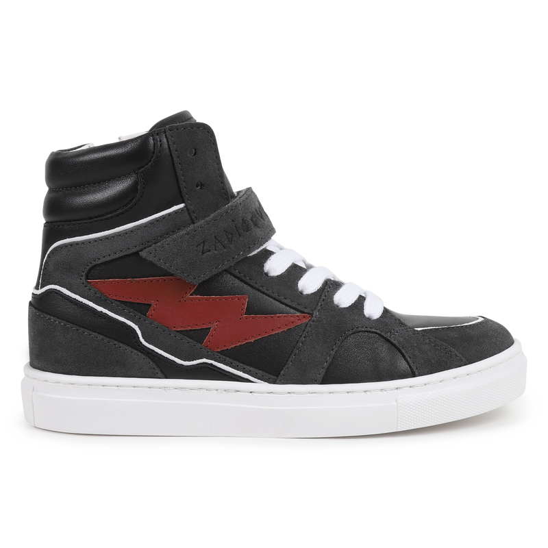 Baskets en cuir de vachette ZADIG & VOLTAIRE 
                    GARCON