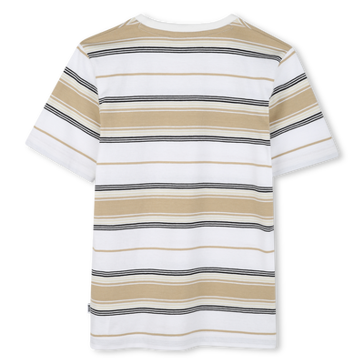 T-shirt rayé BOSS GARCON