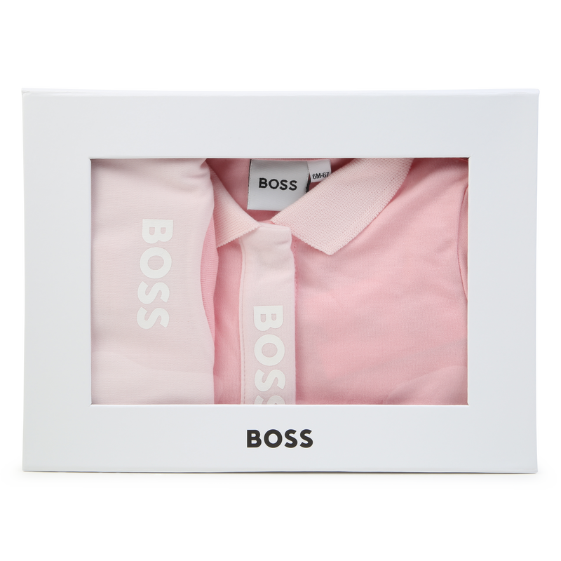 Ensemble pyjama et bavoir BOSS 
                    FILLE