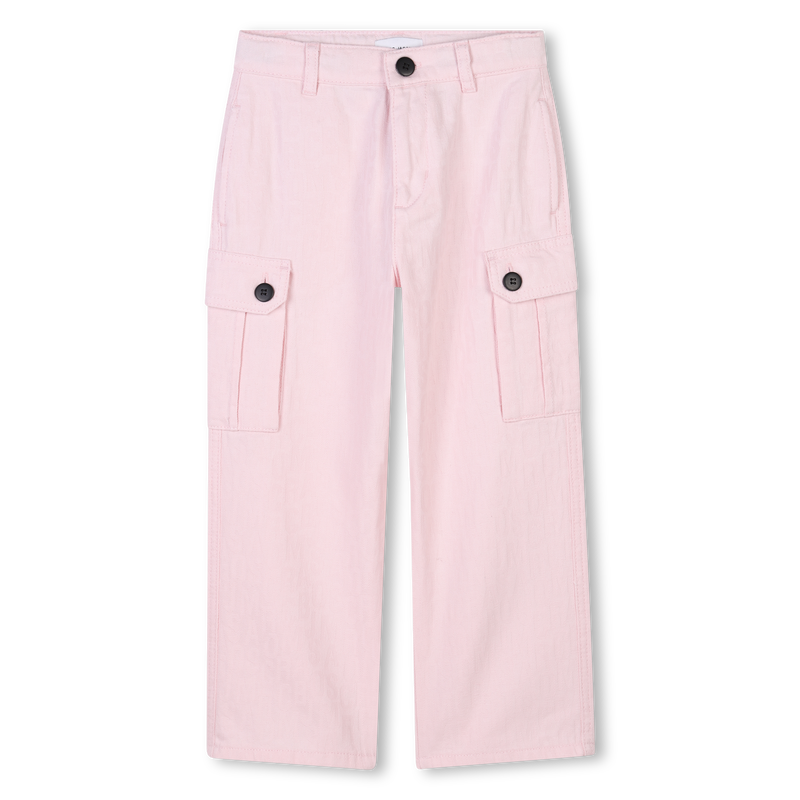 Pantalon &agrave; poches en coton MARC JACOBS 
                        FILLE
