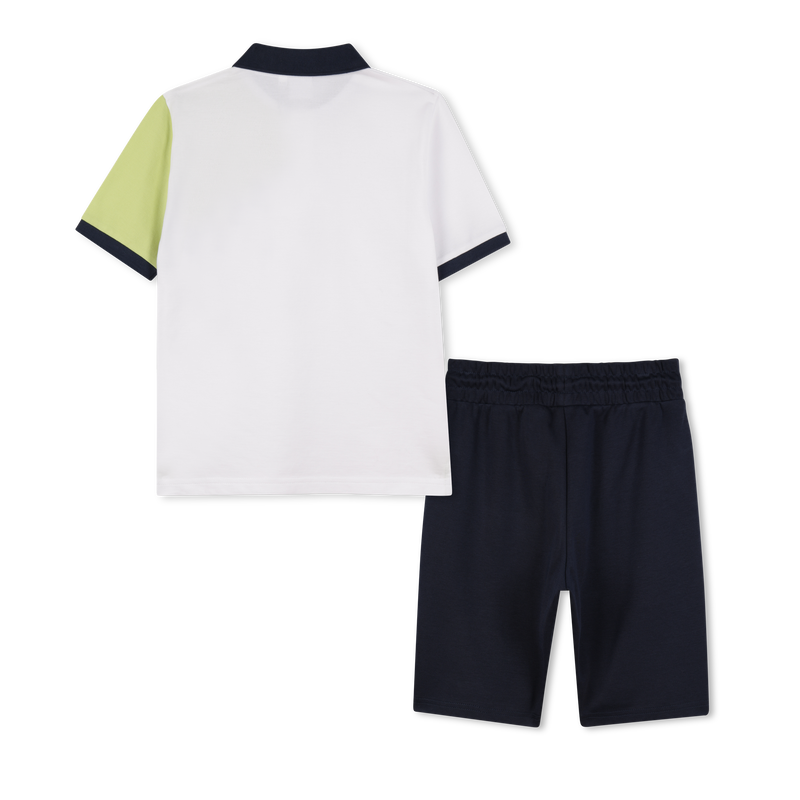 Polo et short BOSS 
                    GARCON