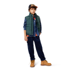 Chemise en denim &agrave; manches longues TIMBERLAND 
                    GARCON