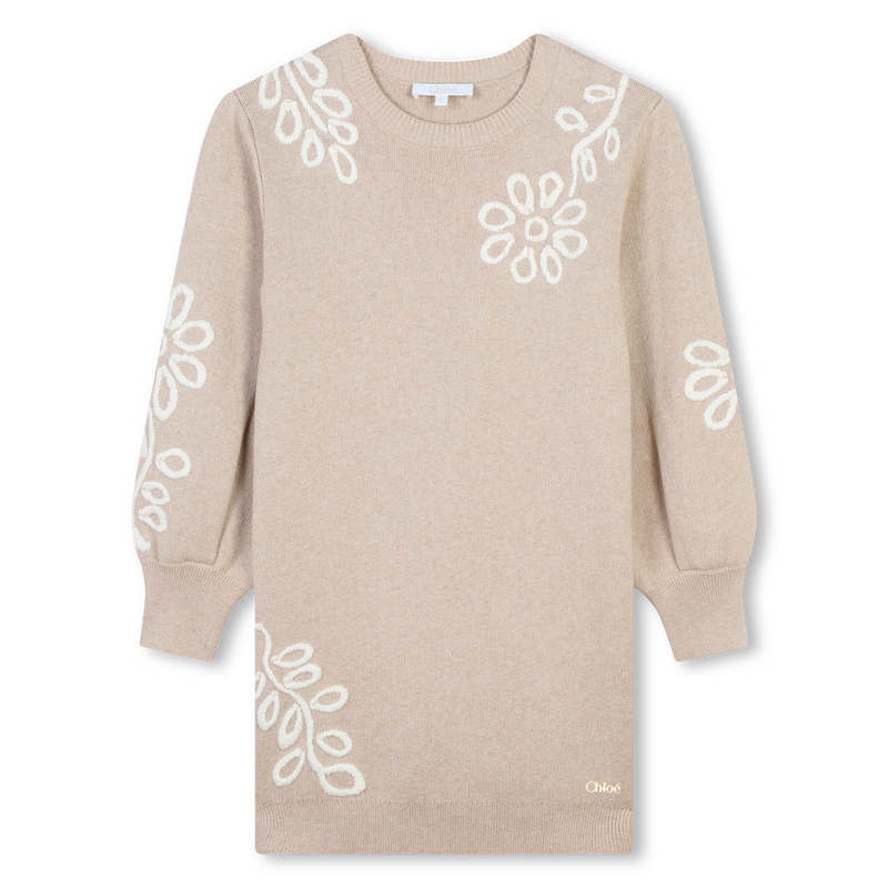 Robe en tricot brodée CHLOE 
                    FILLE