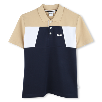 Polo blocs de couleurs BOSS GARCON