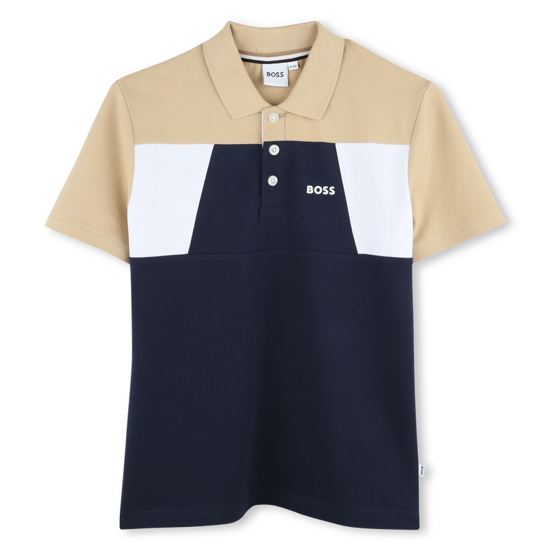 Polo blocs de couleurs BOSS 
                    GARCON