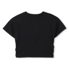 Top en coton avec strass MARC JACOBS 
                    FILLE