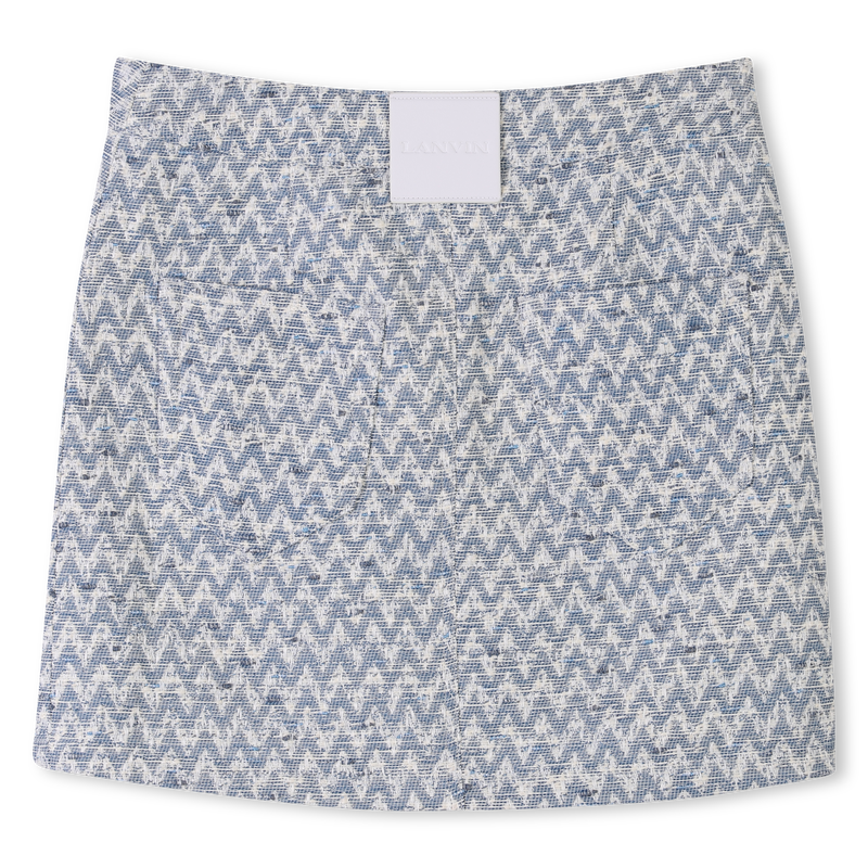 Jupe portefeuille en tweed LANVIN 
                    FILLE