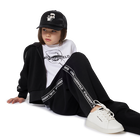 Baskets basses &agrave; lacets KARL LAGERFELD KIDS 
                    UNISEXE