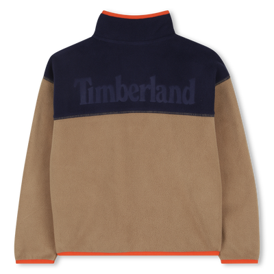 Cardigan bi-couleur en polaire TIMBERLAND GARCON