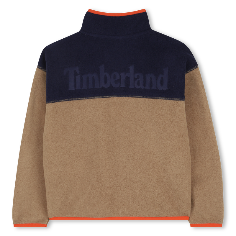 Cardigan bi-couleur en polaire TIMBERLAND 
                    GARCON