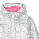 Doudoune m&eacute;tallis&eacute;e &agrave; capuche BILLIEBLUSH 
                    FILLE