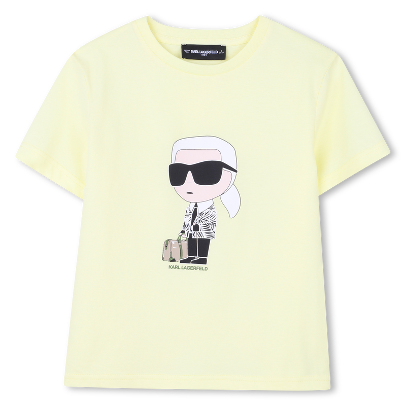 T-SHIRT MANCHES COURTES KARL LAGERFELD KIDS 
                        GARCON