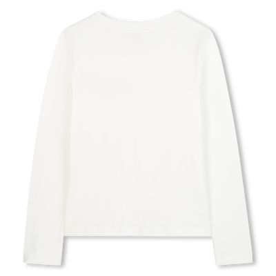 T-shirt manches longues en jersey MICHAEL KORS FILLE