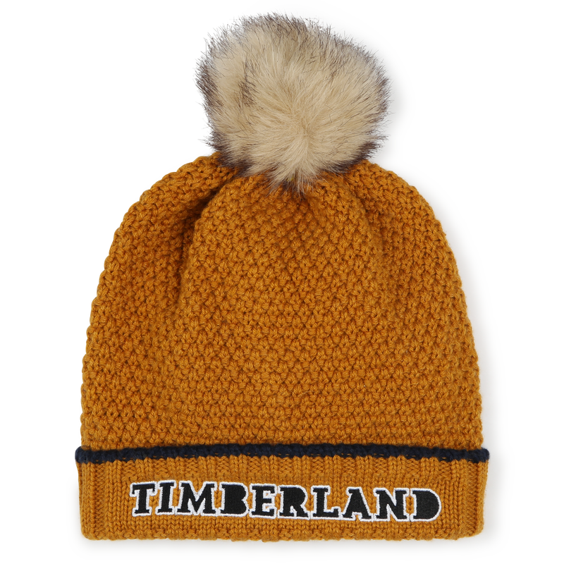 Bonnet à pompon en tricot TIMBERLAND 
                    GARCON