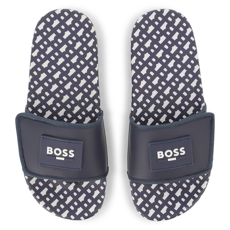Claquettes à fermeture par bandes auto aggripantes BOSS 
                    GARCON