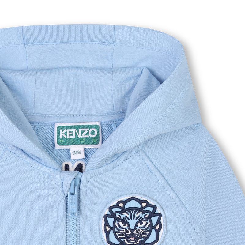 Cardigan de jogging zipp&eacute; KENZO KIDS 
                        GARCON