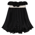 Jupe de c&eacute;r&eacute;monie pliss&eacute;e KARL LAGERFELD KIDS 
                    FILLE