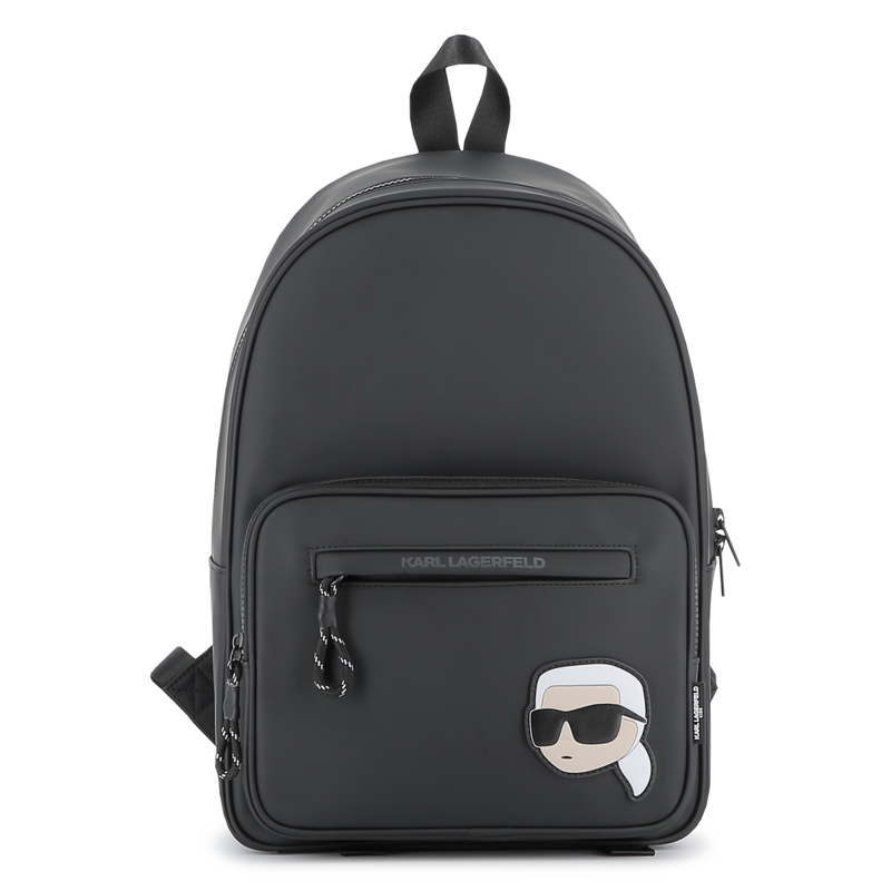 Sac à dos en textile enduit effet gomme KARL LAGERFELD KIDS 
                    GARCON