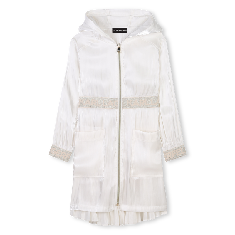 Coupe-vent  à capuche KARL LAGERFELD KIDS 
                    FILLE